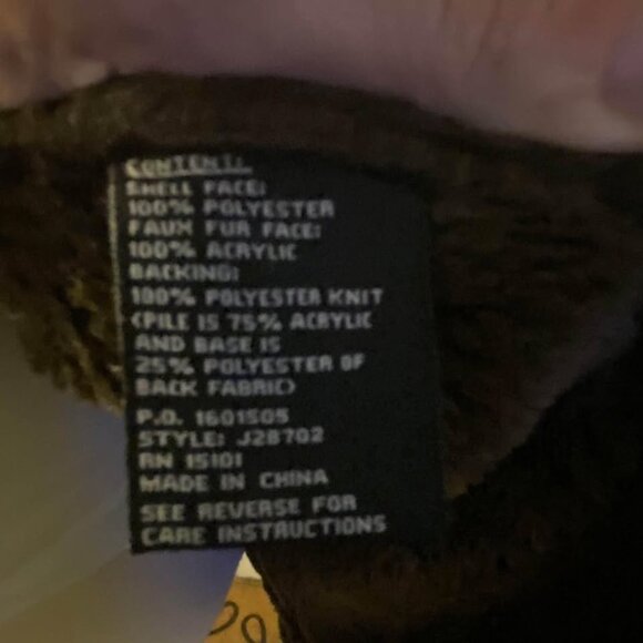 Women's sz XL Jones NY chocolate brown winter coat. Excellent condition. - Picture 8 of 9